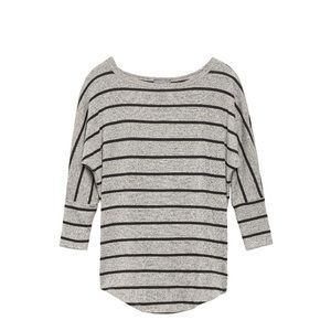 Market & Spruce Corinna Striped Dolman Top S